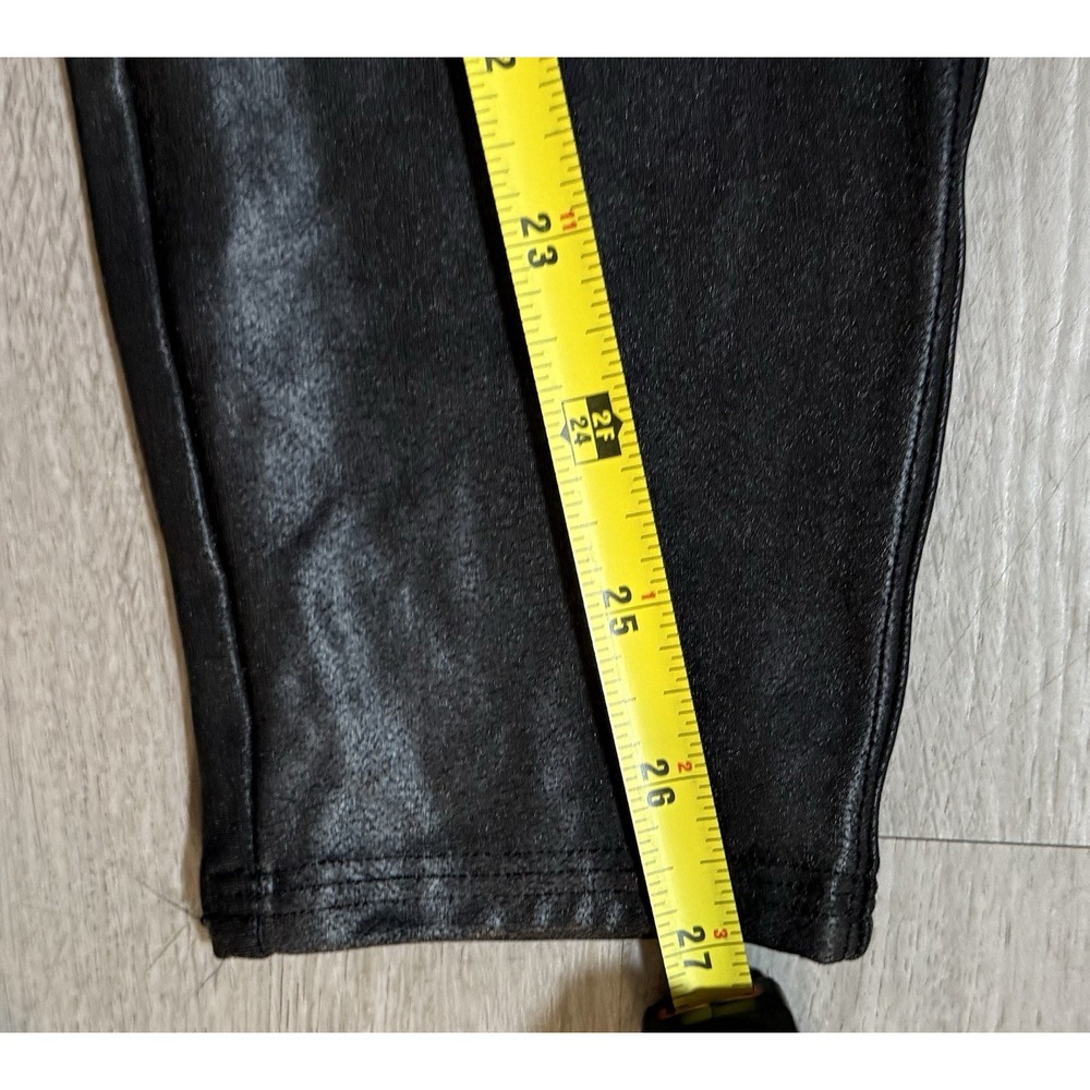 Spanx Faux Leather Leggings Women Size XL Black High Waisted Tummy Control NWT - Picture 10 of 11